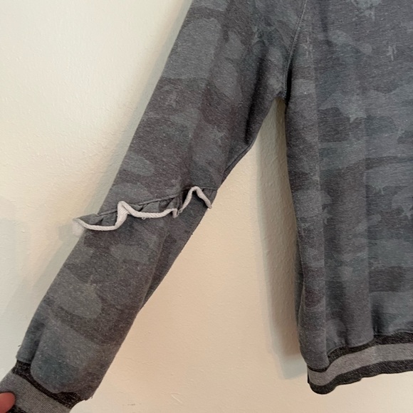 Democracy light gray camouflage sweatshirt - Picture 6 of 8